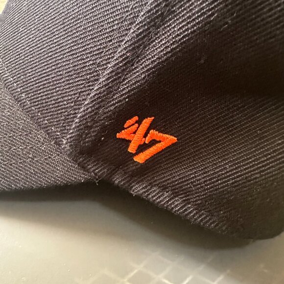 San Francisco Giants 47 Brand Black Baseball Dad Hat Adjustable - Picture 4 of 7